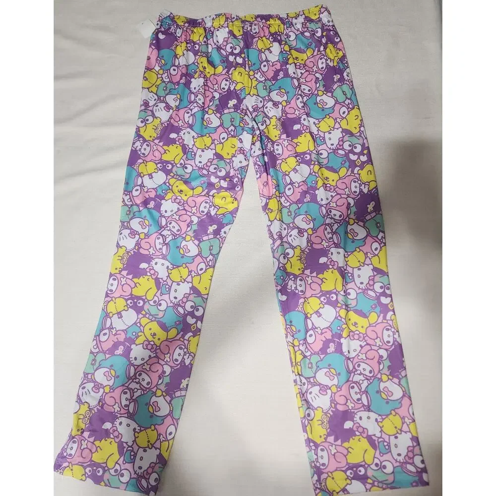 Hello kitty and friends sleep wear pants Large women's adjustable